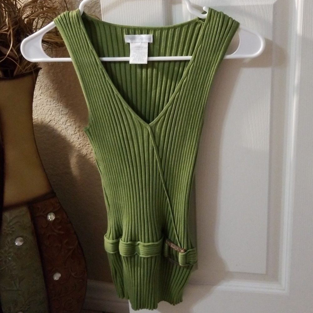 Stretchy dressy tank